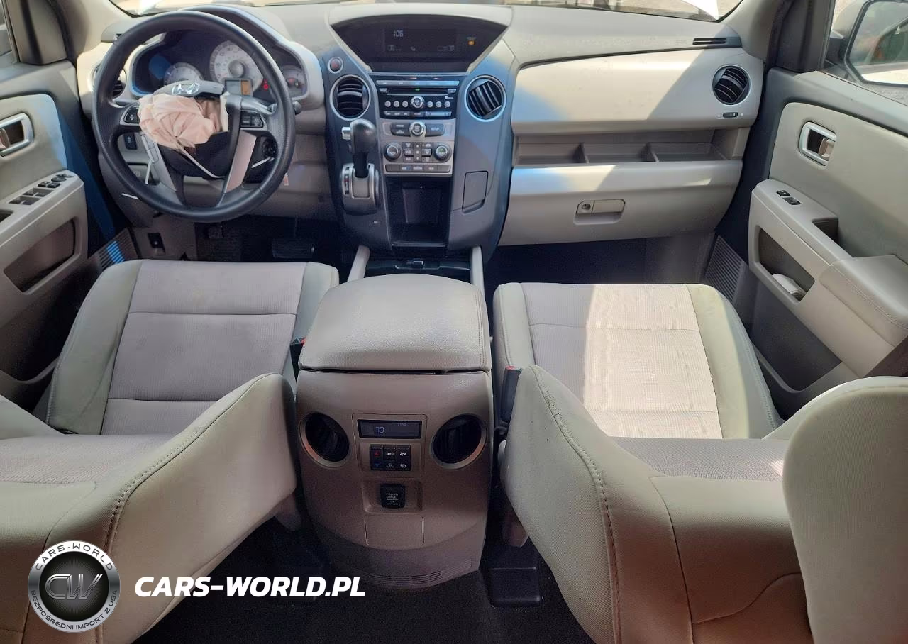 2012 Honda Pilot Ex VIN:5FNYF3H45CB031972 - 8