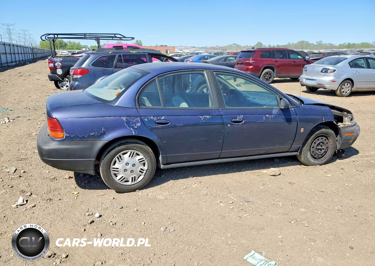 1997 Saturn Sl1 VIN:1G8ZH5284VZ287744 - 3