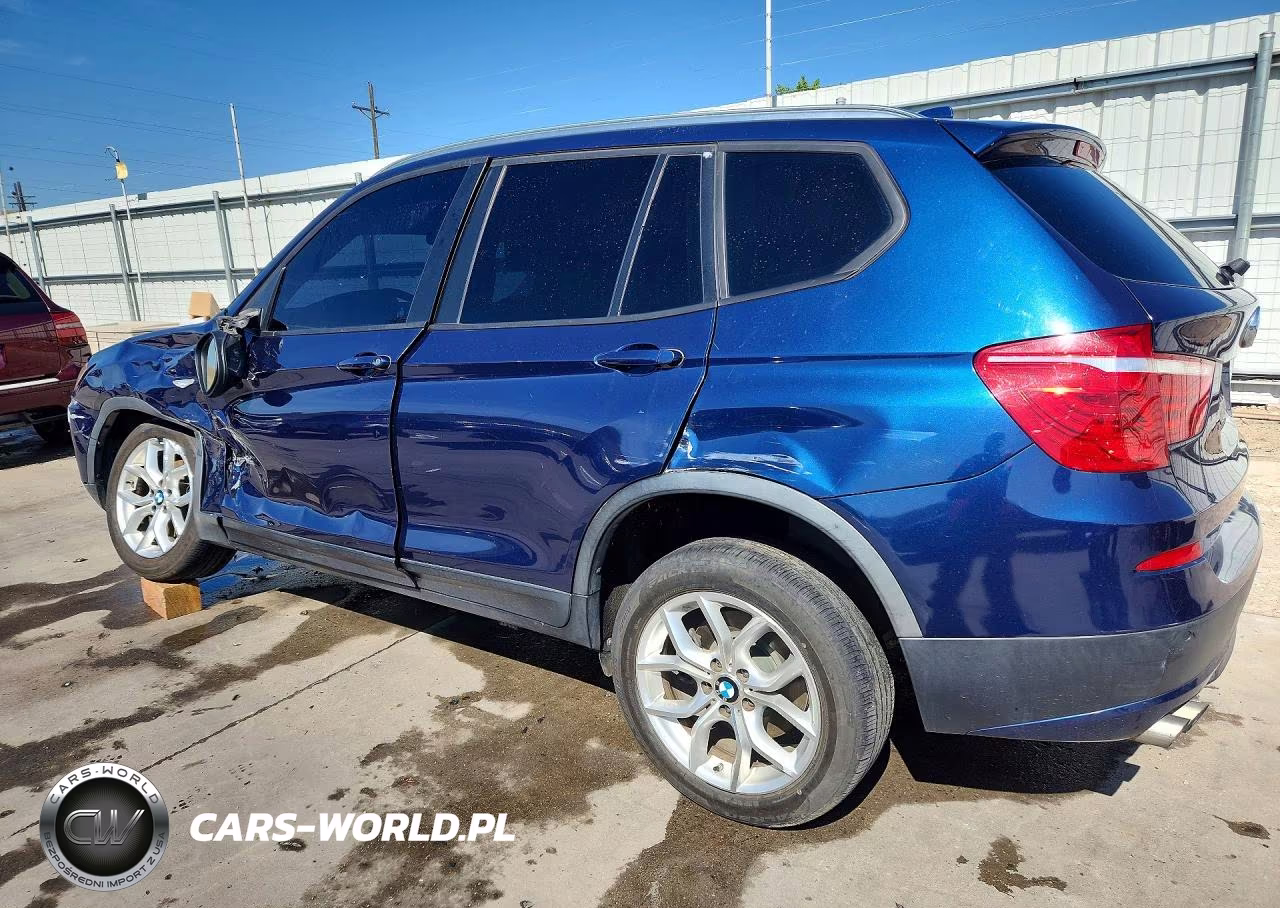 2013 BMW X3 xDrive28I VIN:5UXWX9C55D0D00108 - 2