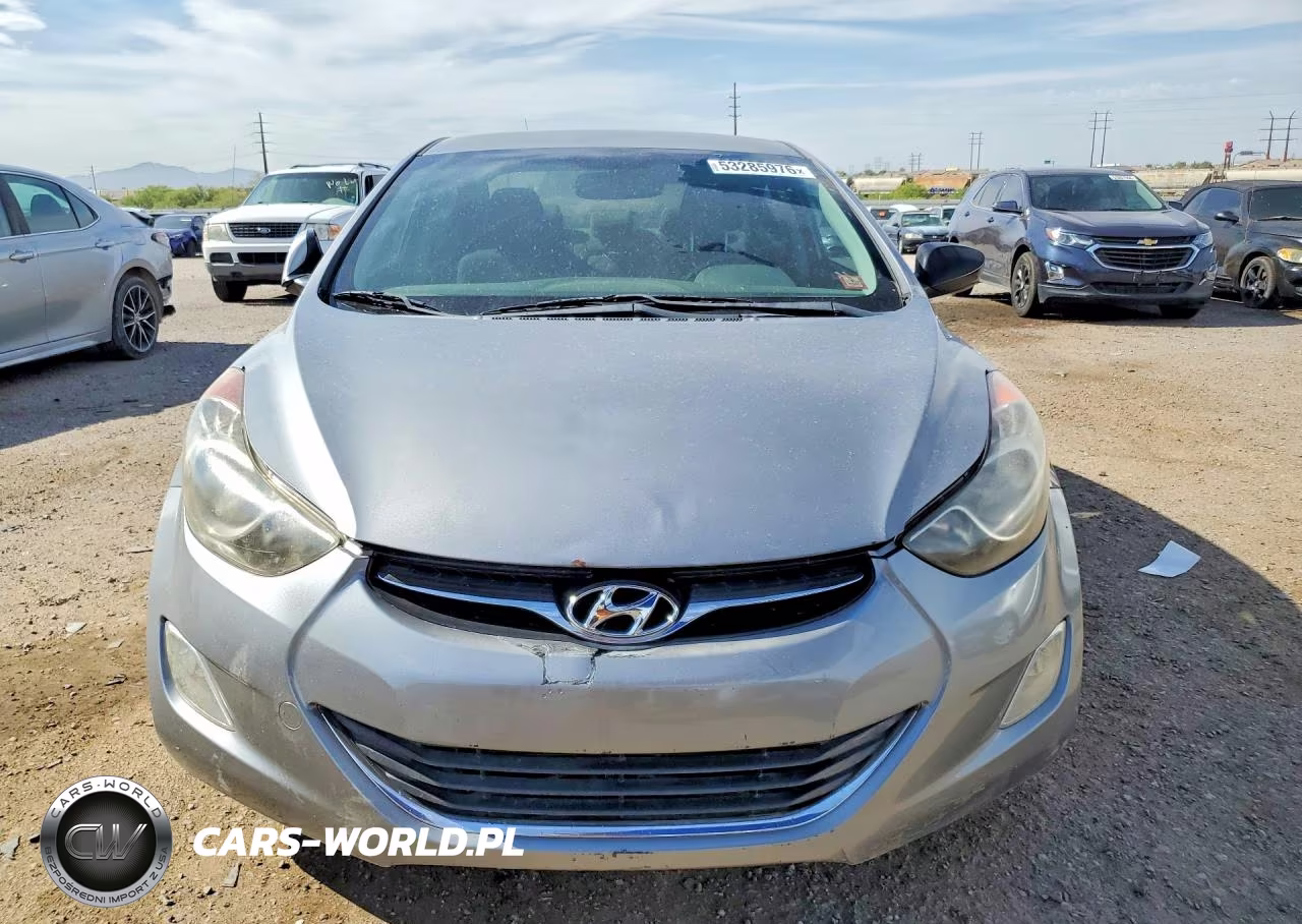 2013 Hyundai Elantra Gls VIN:KMHDH4AE9DU561500 - 5