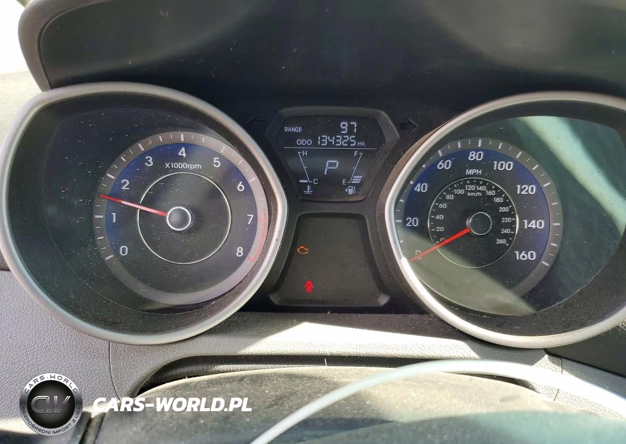 2013 Hyundai Elantra Gls VIN:KMHDH4AE9DU561500 - 9
