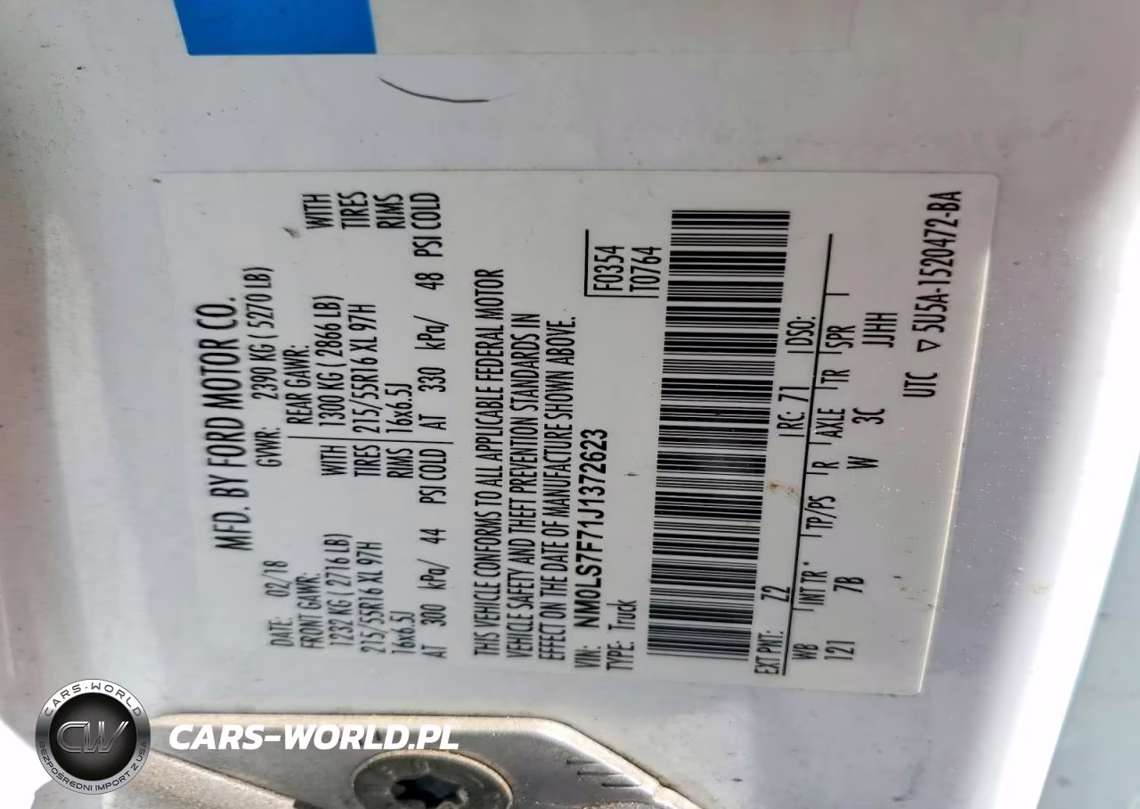 2018 Ford Transit Connect Xlt VIN:NM0LS7F71J1372623 - 13