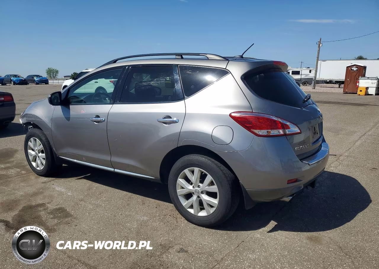 2011 Nissan Murano S VIN:JN8AZ1MW2BW179936 - 2