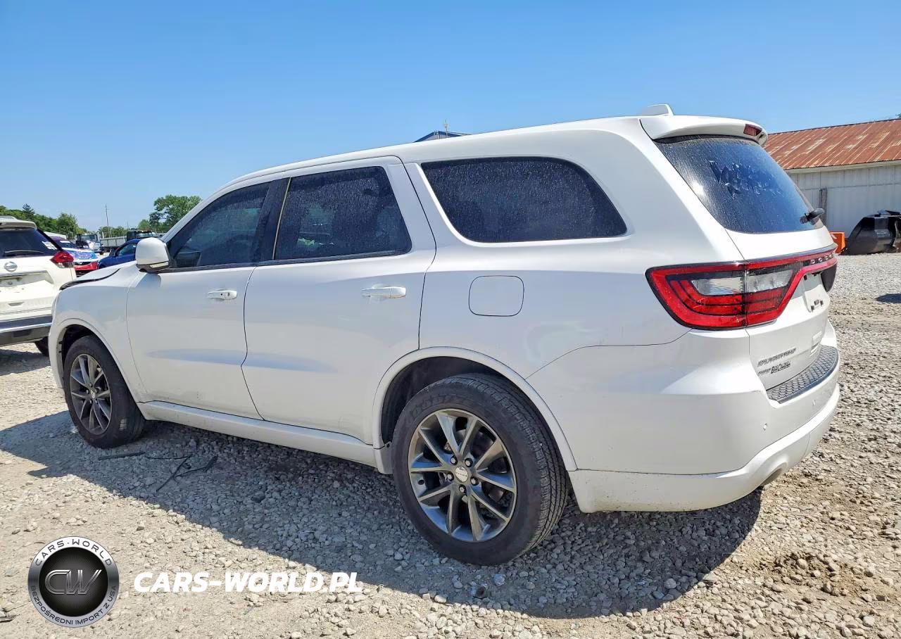 2017 Dodge Durango Gt VIN:1C4RDJDGXHC606344 - 2