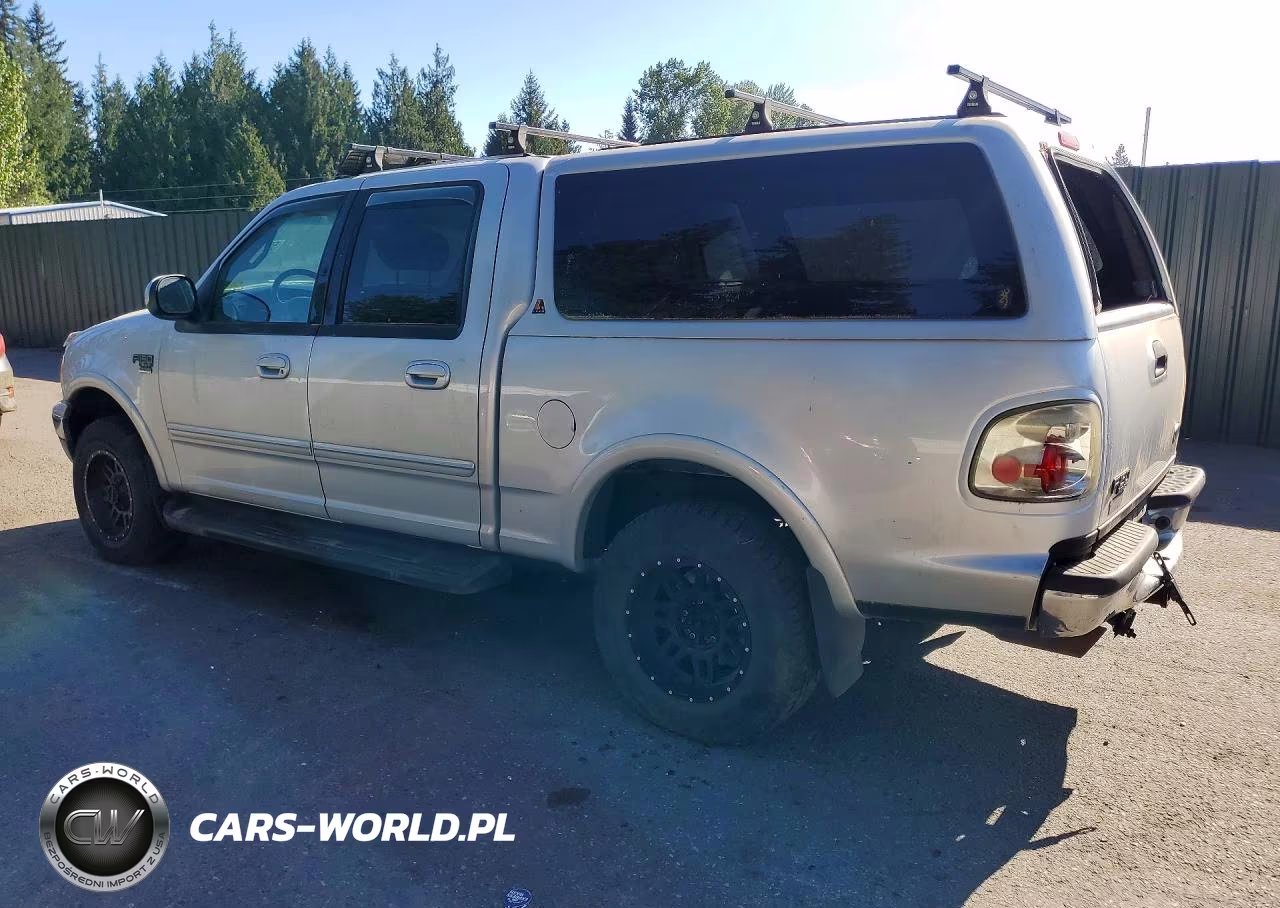 2001 Ford F150 Supercrew VIN:1FTRW08L61KC63202 - 2