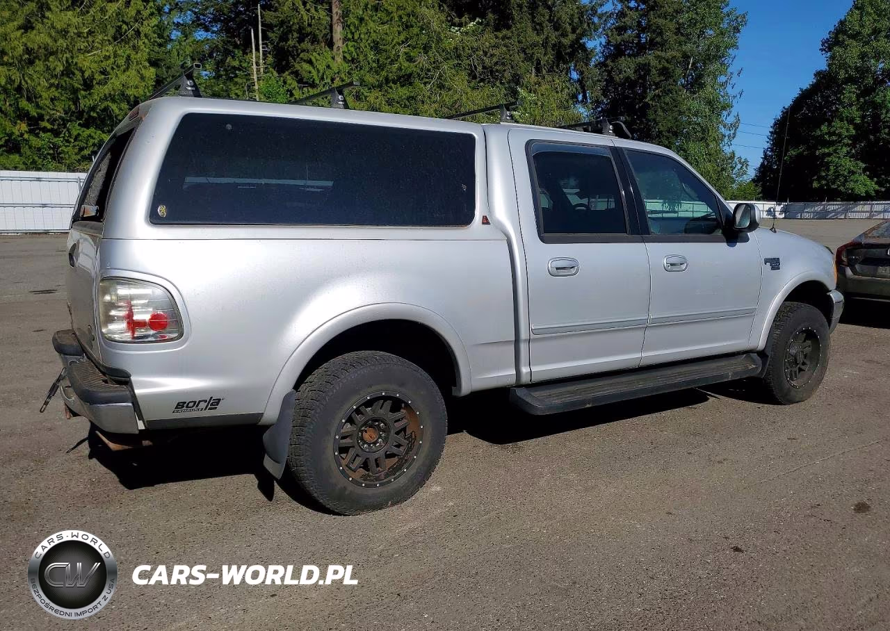 2001 Ford F150 Supercrew VIN:1FTRW08L61KC63202 - 3