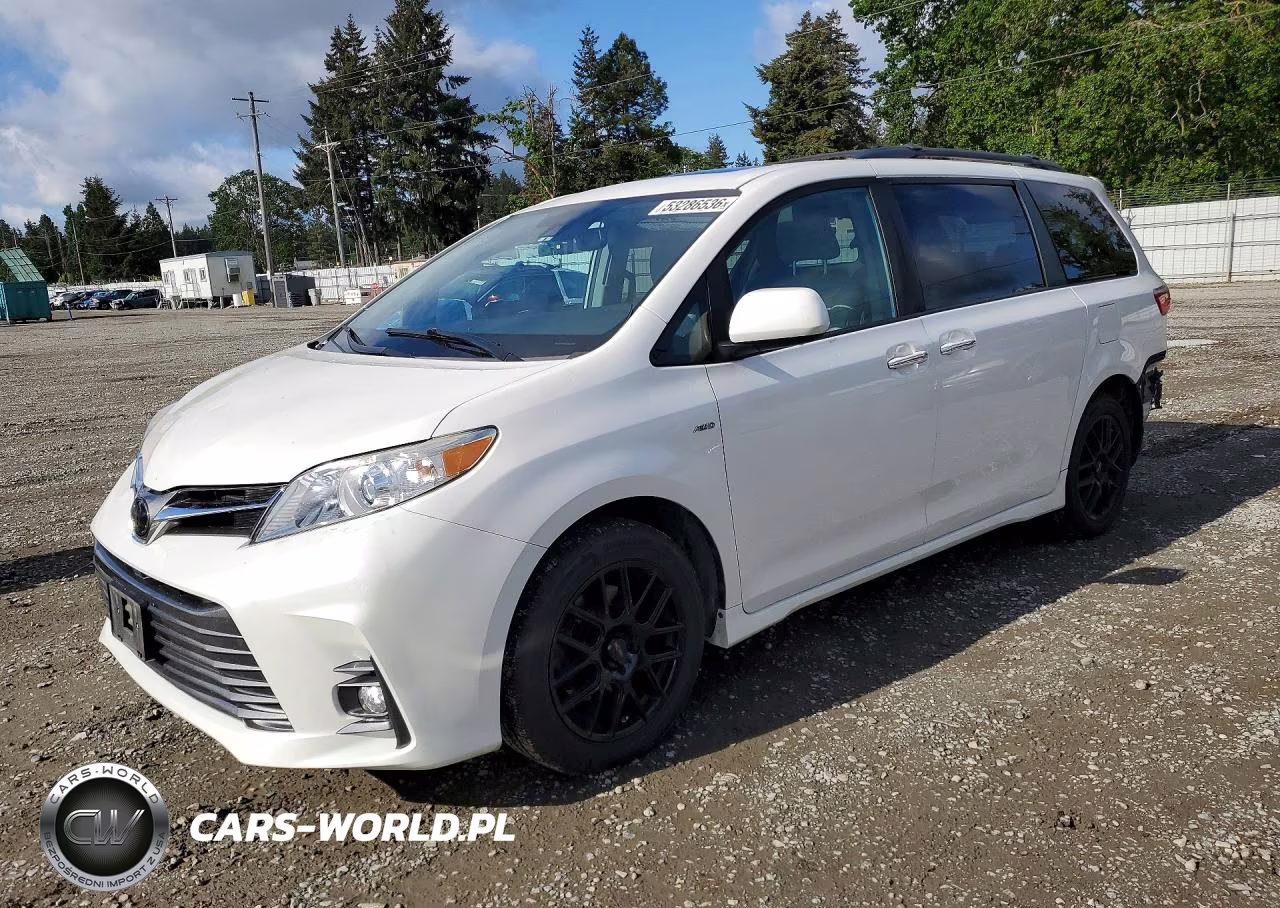 2019 Toyota Sienna L Fwd W-7-Pas