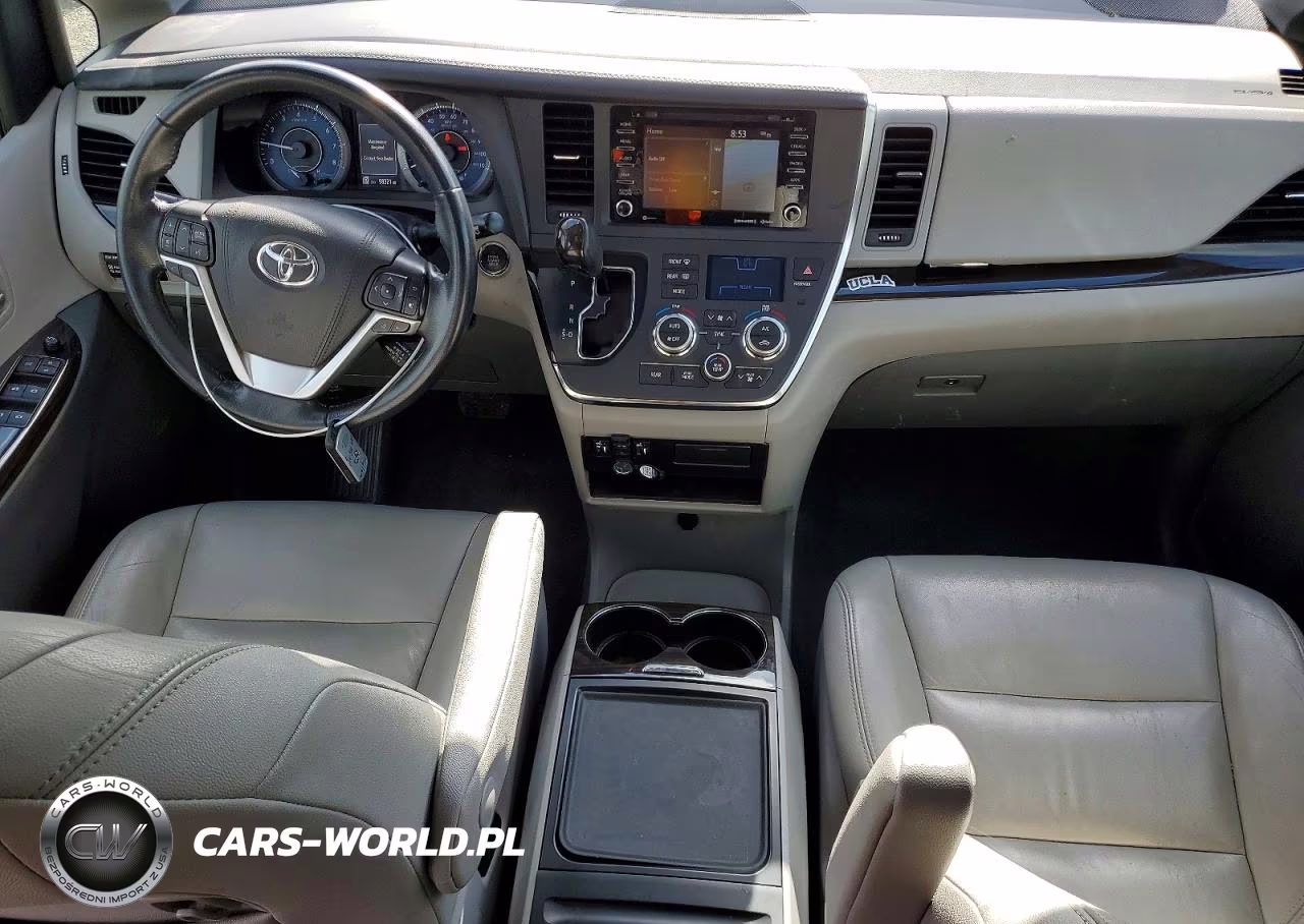 2019 Toyota Sienna L Fwd W-7-Pas VIN:5TDDZ3DC5KS223728 - 8
