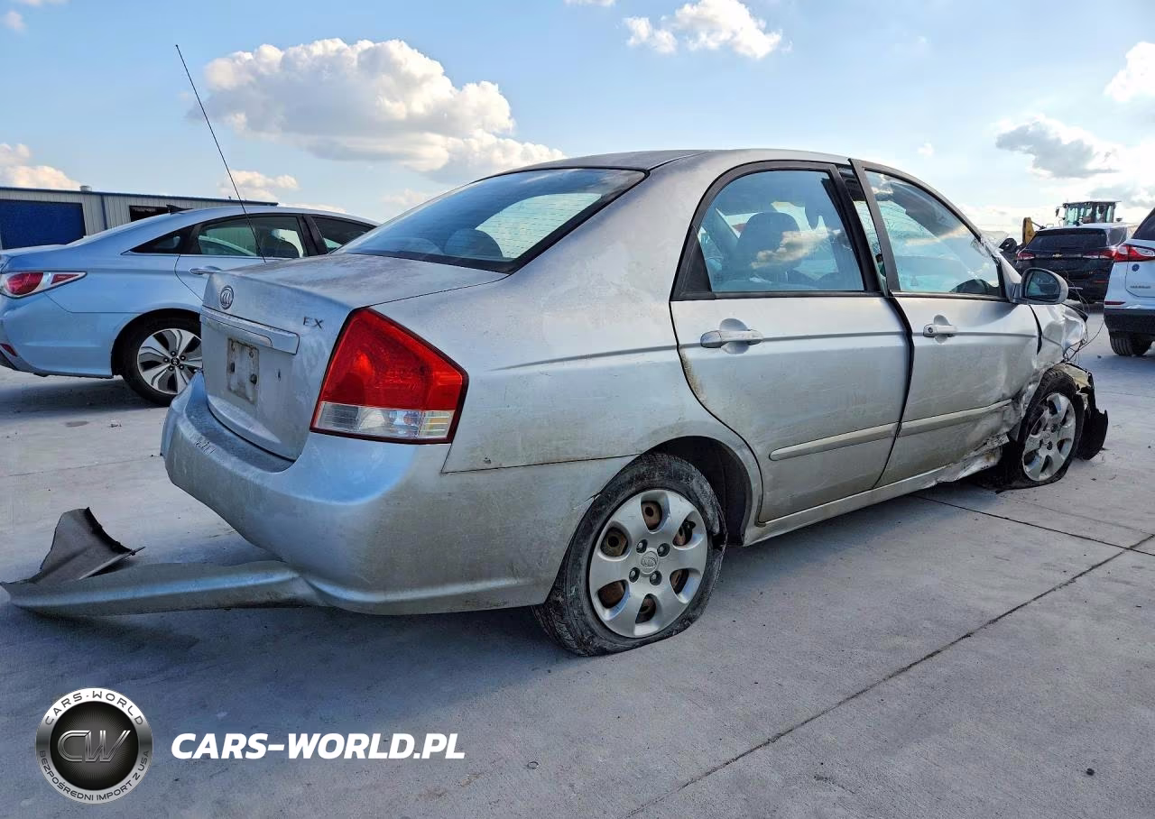 2007 Kia Spectra Lx VIN:KNAFE121575384651 - 3