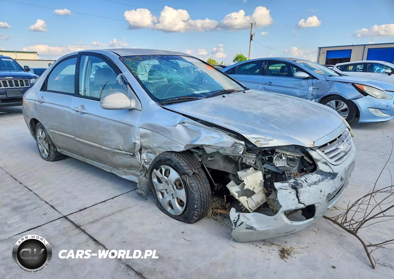 2007 Kia Spectra Lx VIN:KNAFE121575384651 - 4