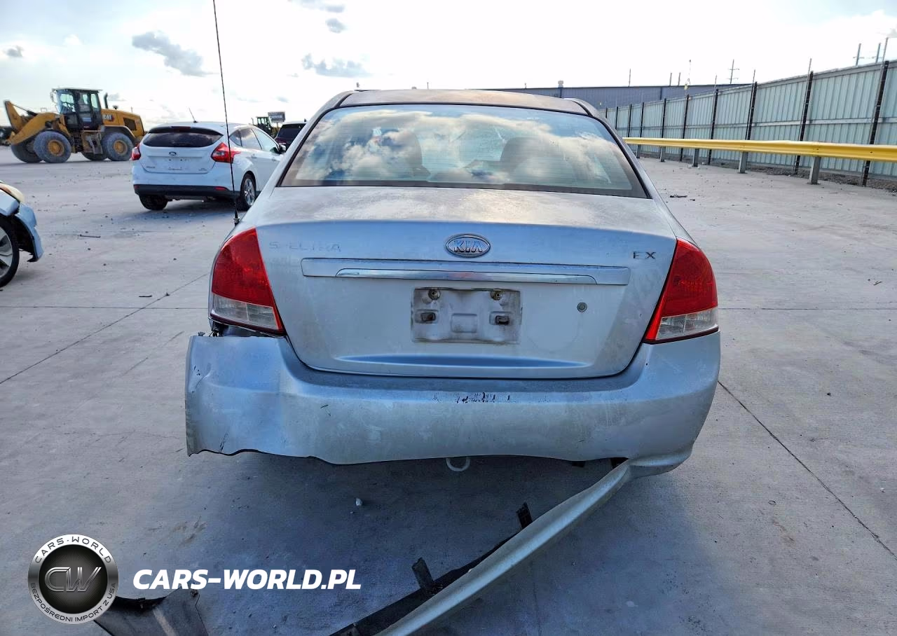 2007 Kia Spectra Lx VIN:KNAFE121575384651 - 6