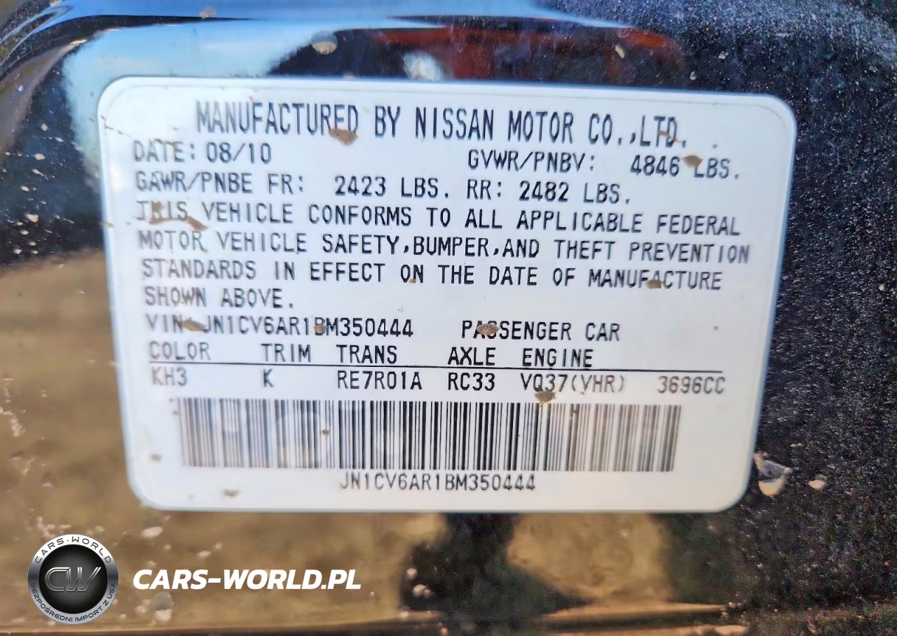 2011 Infiniti G37 Sedan X VIN:JN1CV6AR1BM350444 - 13