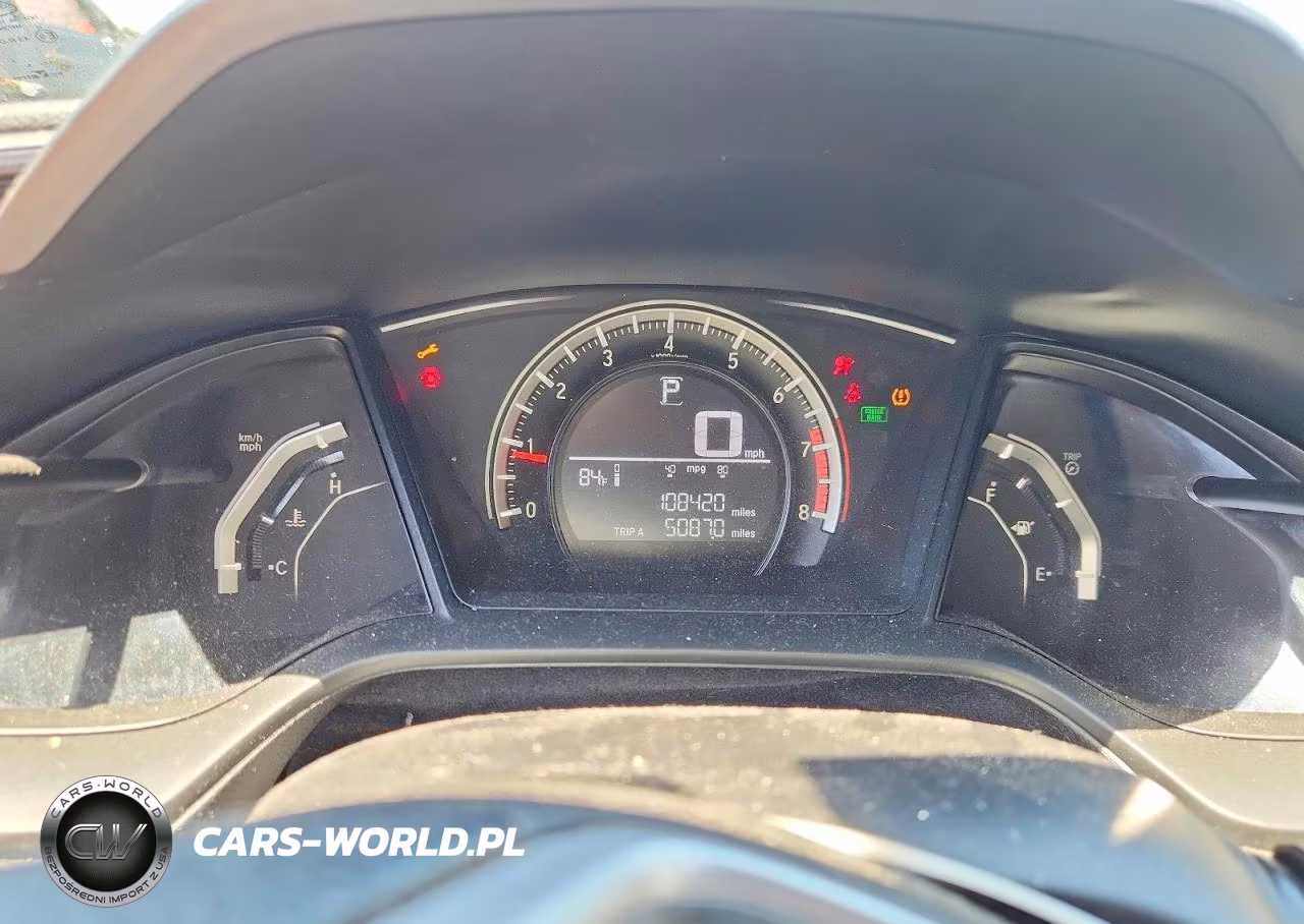 2016 Honda Civic Lx VIN:19XFC2F58GE064515 - 9