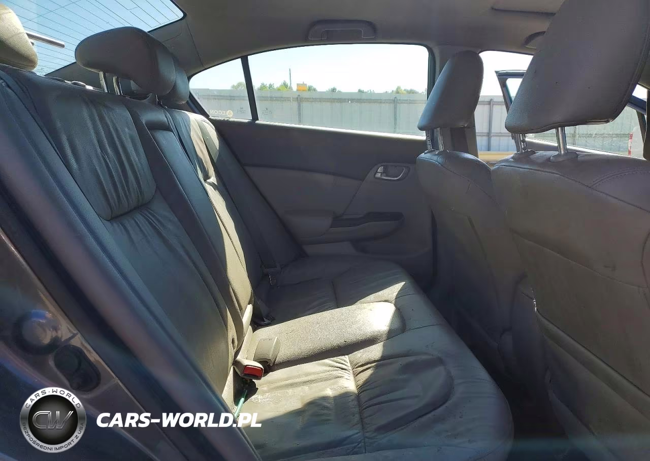 2012 Honda Civic Exl VIN:19XFB2F95CE022416 - 10