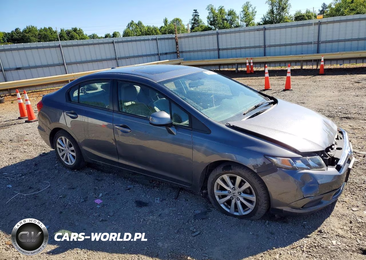 2012 Honda Civic Exl VIN:19XFB2F95CE022416 - 4