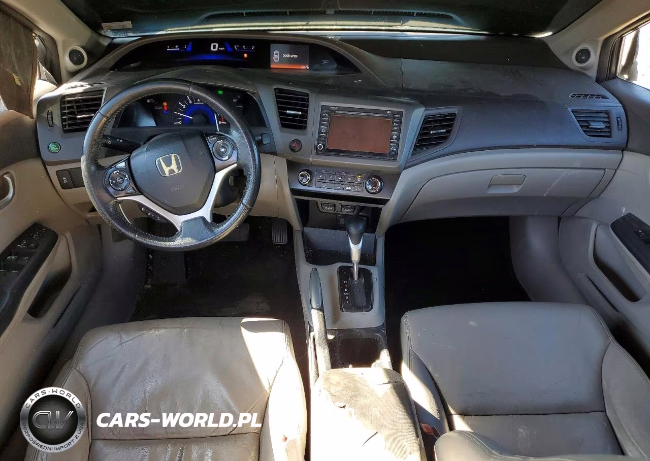 2012 Honda Civic Exl VIN:19XFB2F95CE022416 - 8