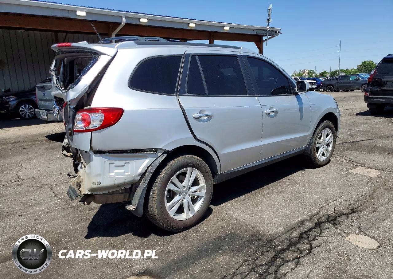 2012 Hyundai Santa Fe Limited VIN:5XYZKDAG3CG167634 - 3