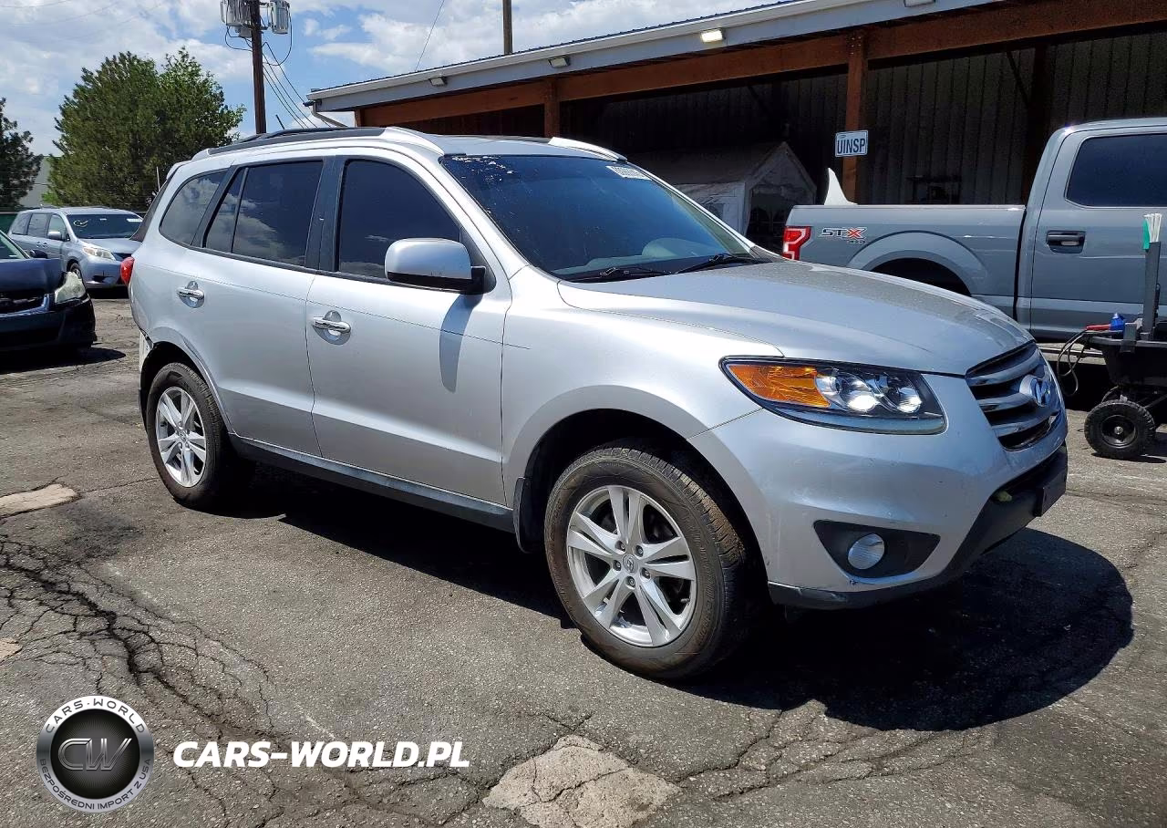 2012 Hyundai Santa Fe Limited VIN:5XYZKDAG3CG167634 - 4