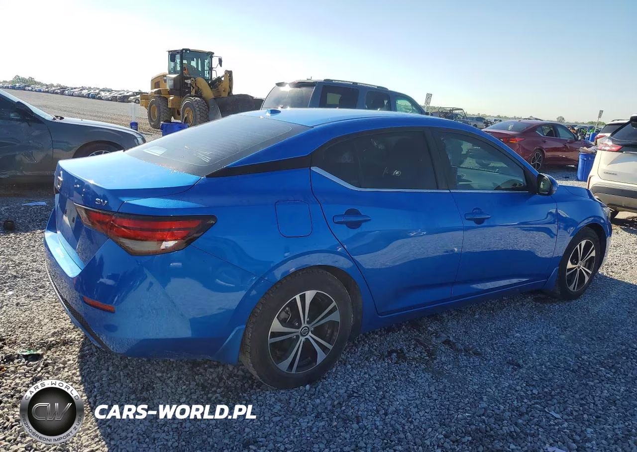 2021 Nissan Sentra Sv VIN:3N1AB8CV0MY292915 - 3