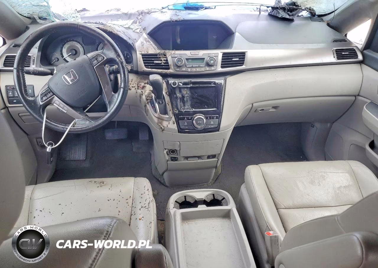 2015 Honda Odyssey Exl VIN:5FNRL5H60FB066739 - 8