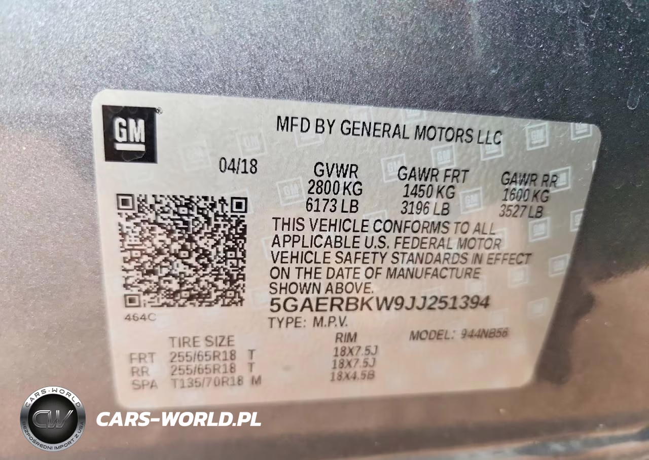 2018 Buick Enclave Essence VIN:5GAERBKW9JJ251394 - 13