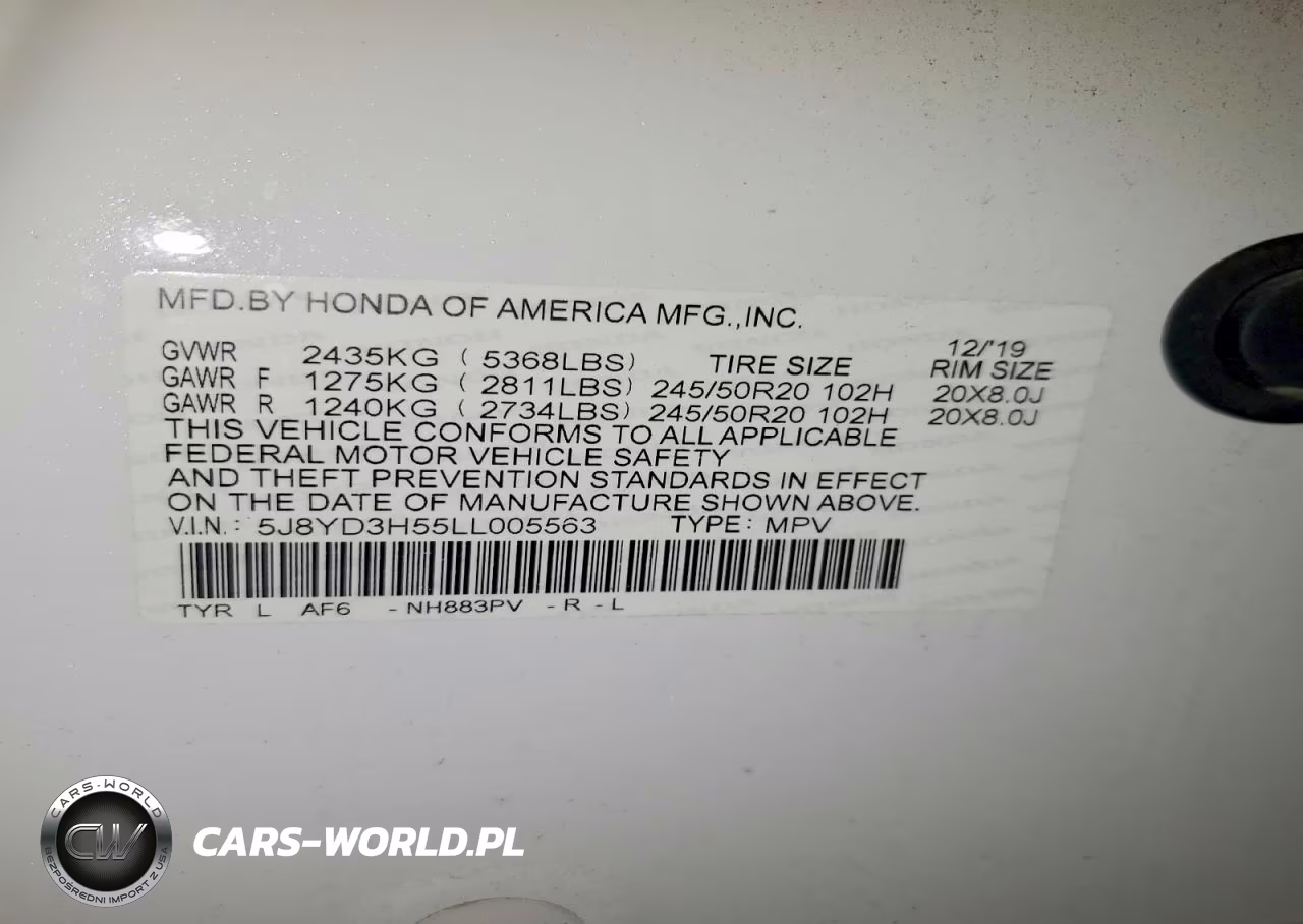 2020 Acura Mdx Technology VIN:5J8YD3H55LL005563 - 14