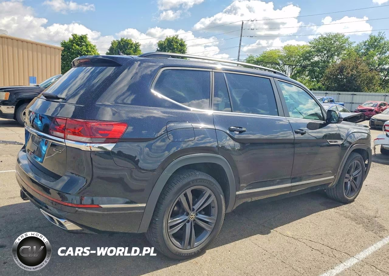 2021 Volkswagen Atlas Se VIN:1V2RR2CA8MC562793 - 3