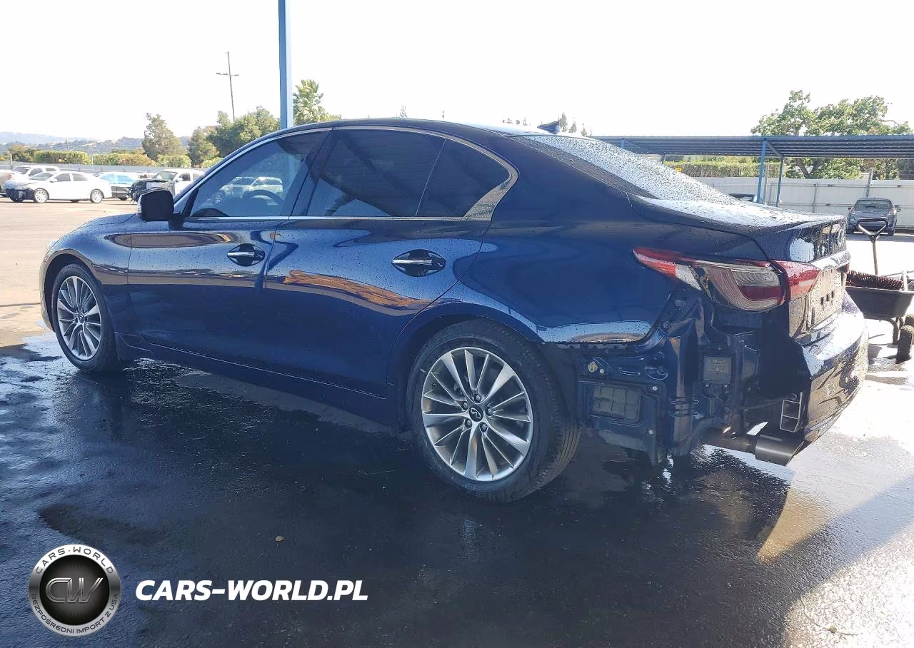 2022 Infiniti Q50 Luxe VIN:JN1EV7BP8NM310653 - 2