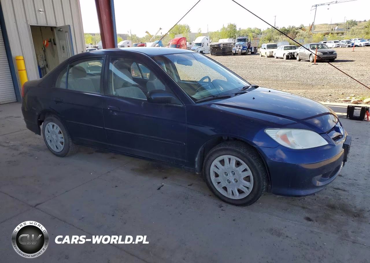2005 Honda Civic Lx VIN:JHMES16515S004349 - 4