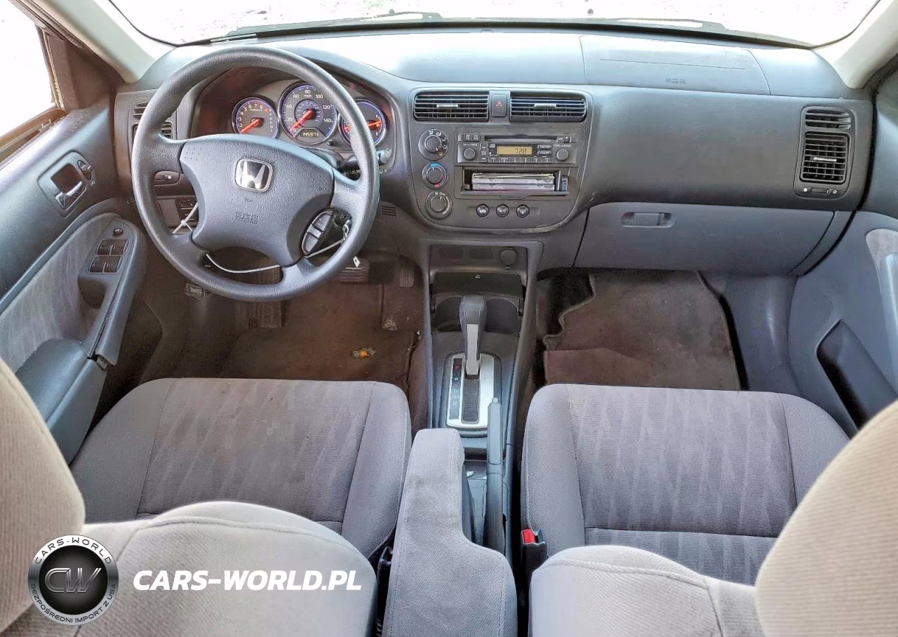 2005 Honda Civic Lx VIN:JHMES16515S004349 - 8