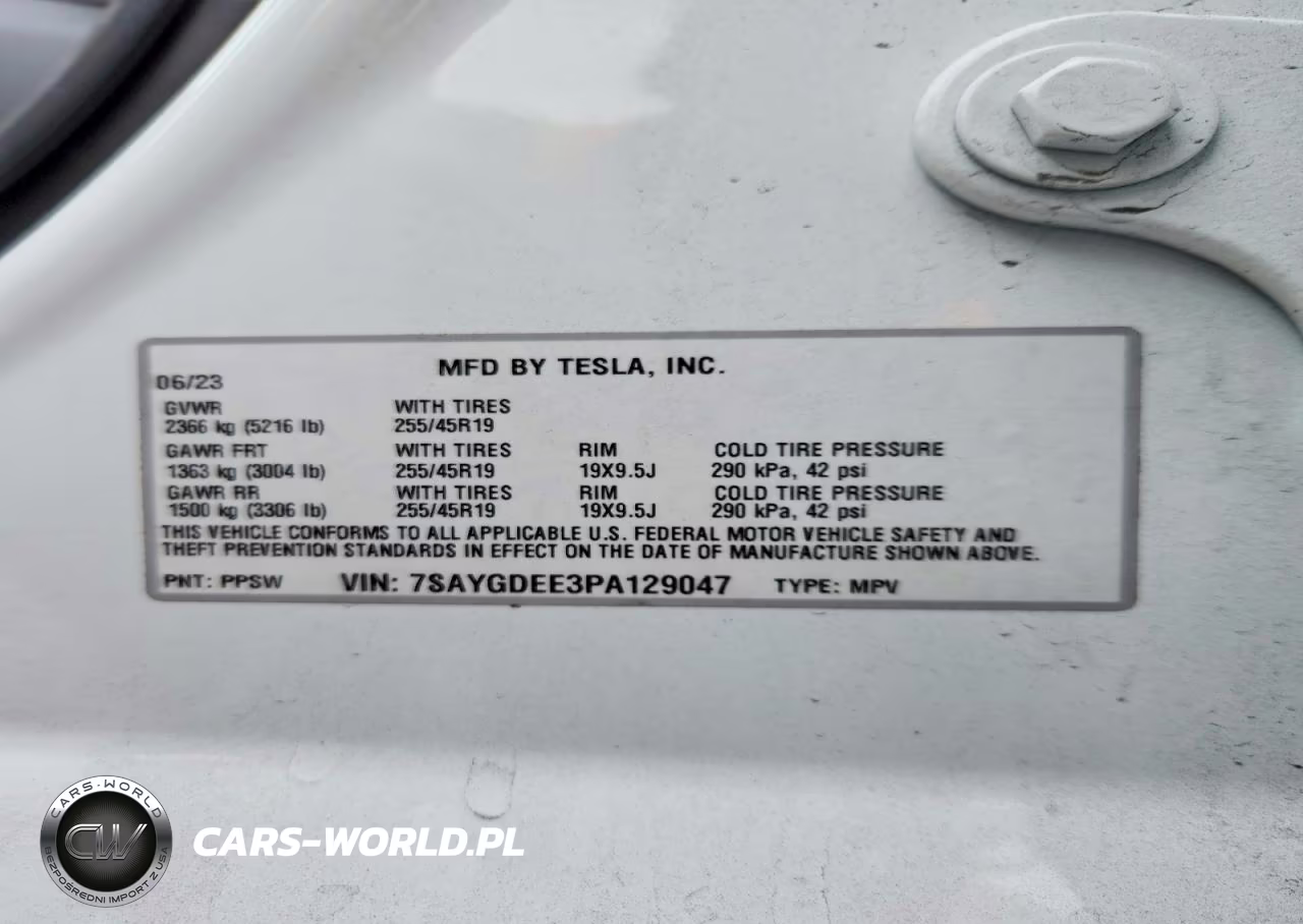 2023 Tesla Model Y VIN:7SAYGDEE3PA129047 - 12