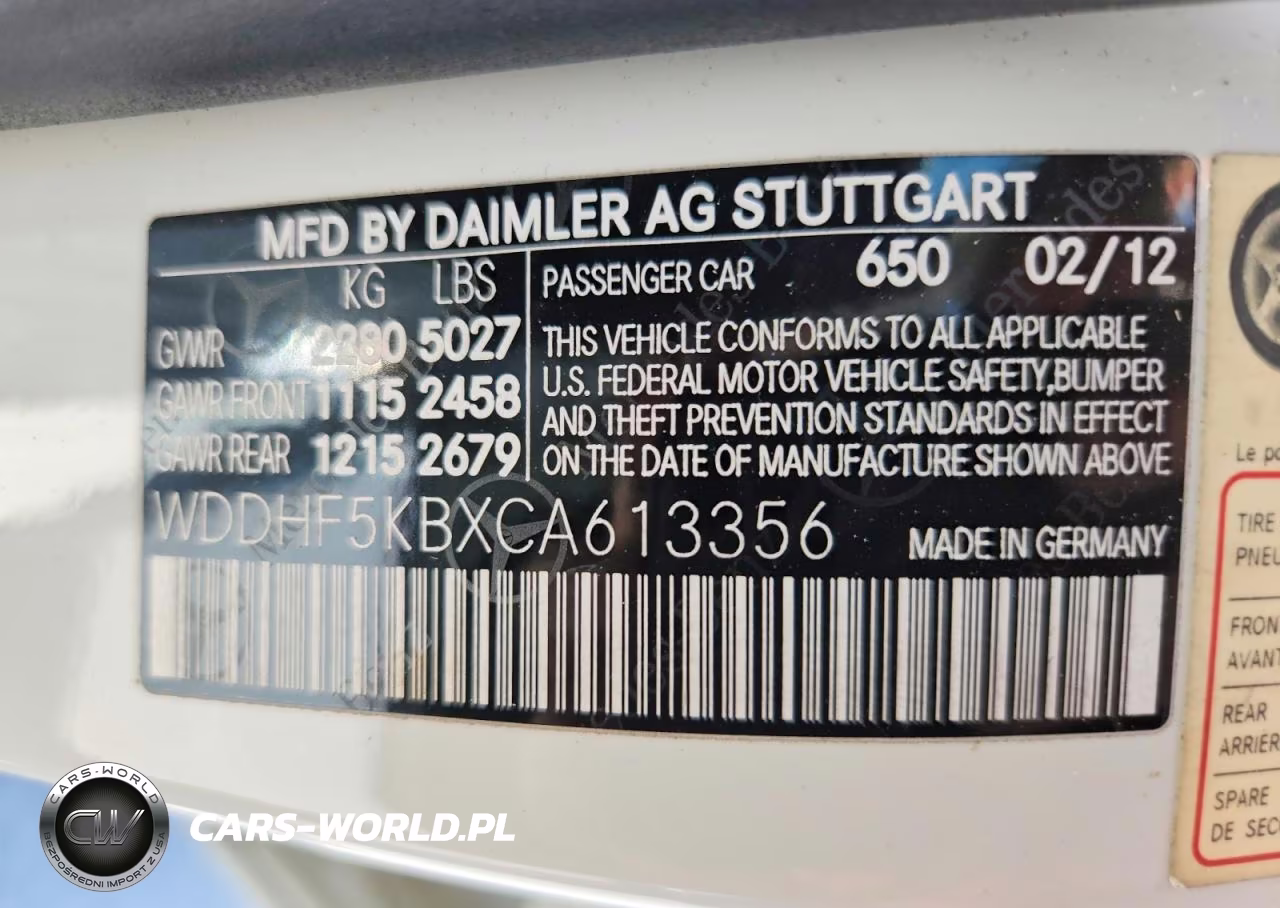 2012 Mercedes-Benz E 350 VIN:WDDHF5KBXCA613356 - 13