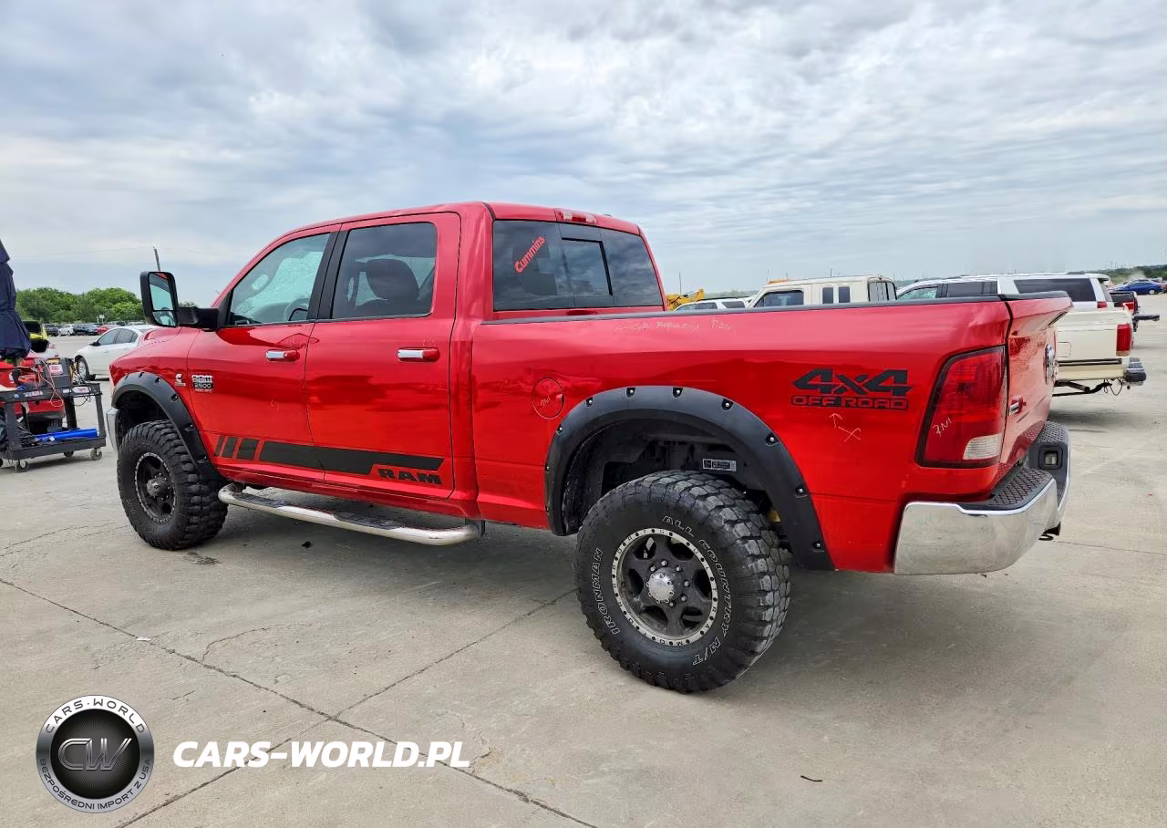 2012 Dodge Ram 2500 Slt VIN:3C6UD5DL4CG195776 - 2