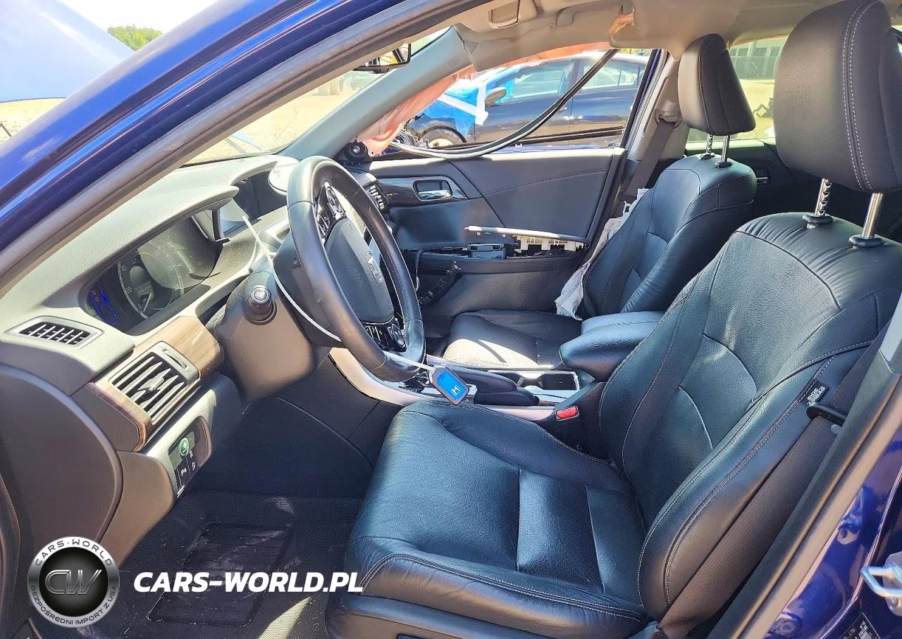 2017 Honda Accord Touring Hybrid VIN:JHMCR6F75HC021039 - 7