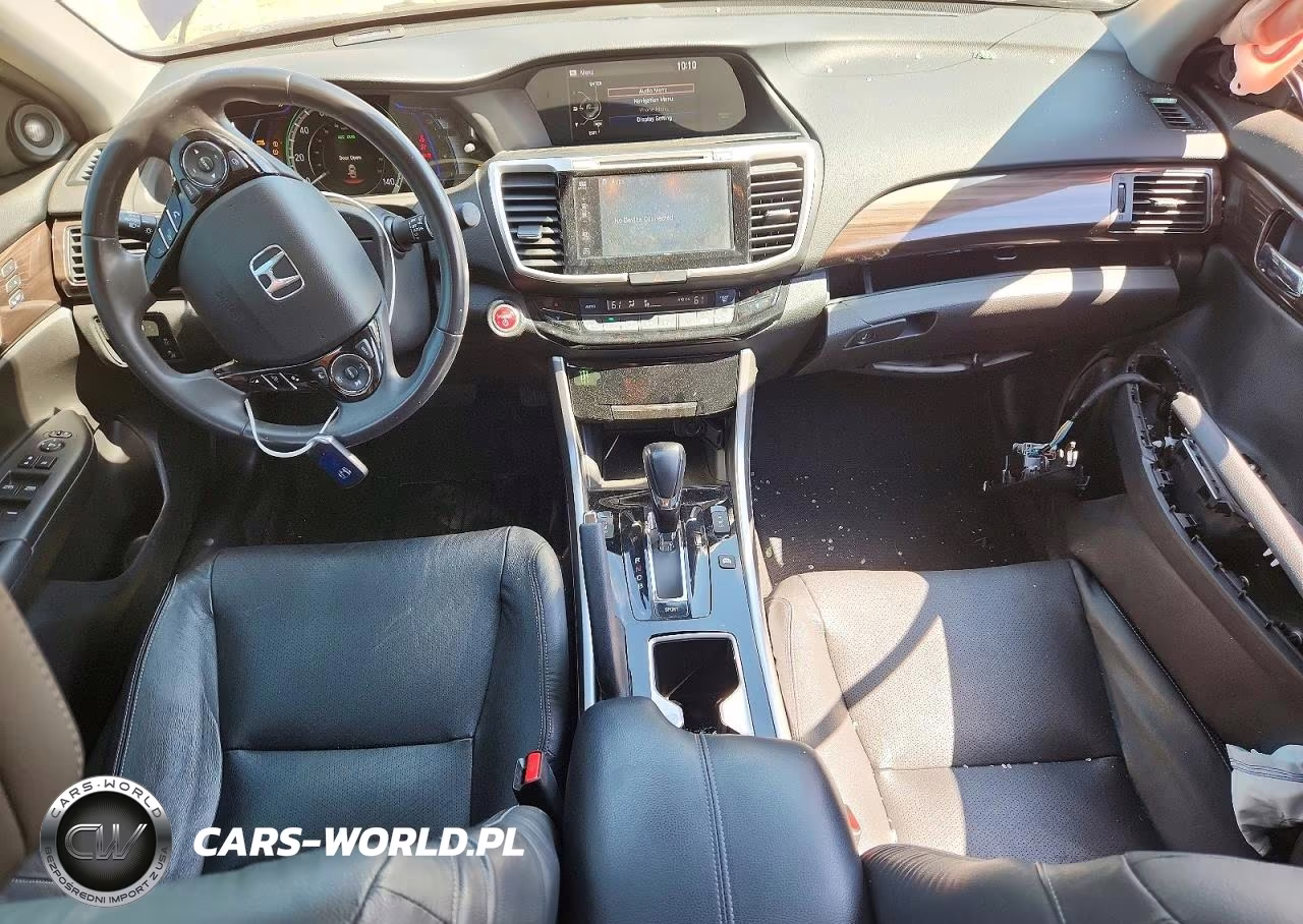 2017 Honda Accord Touring Hybrid VIN:JHMCR6F75HC021039 - 8