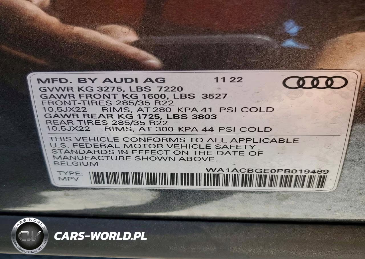 2023 Audi E-Tron S Premium Plus VIN:WA1ACBGE0PB019469 - 13