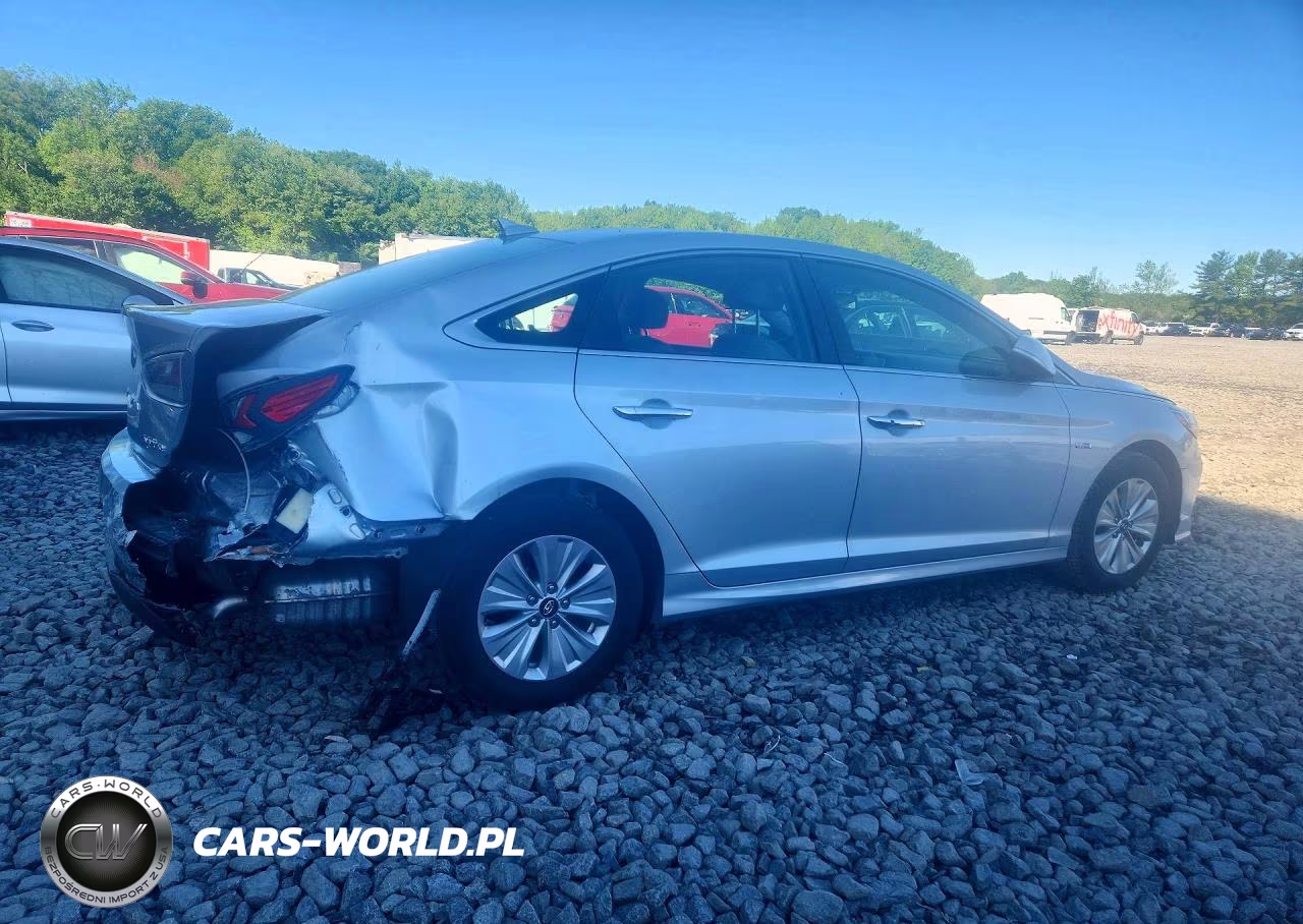 2019 Hyundai Sonata Hybrid Se VIN:KMHE24L3XKA091199 - 3