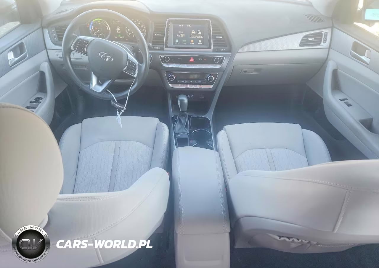 2019 Hyundai Sonata Hybrid Se VIN:KMHE24L3XKA091199 - 8