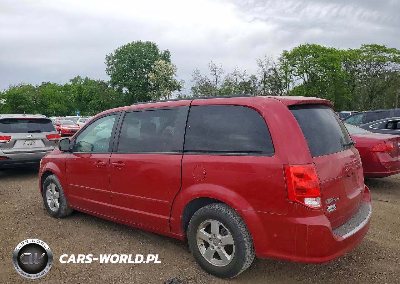 2012 Dodge Grand Caravan Sxt VIN:2C4RDGCG5CR236781 - 2