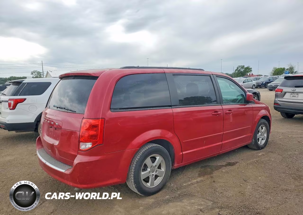 2012 Dodge Grand Caravan Sxt VIN:2C4RDGCG5CR236781 - 3