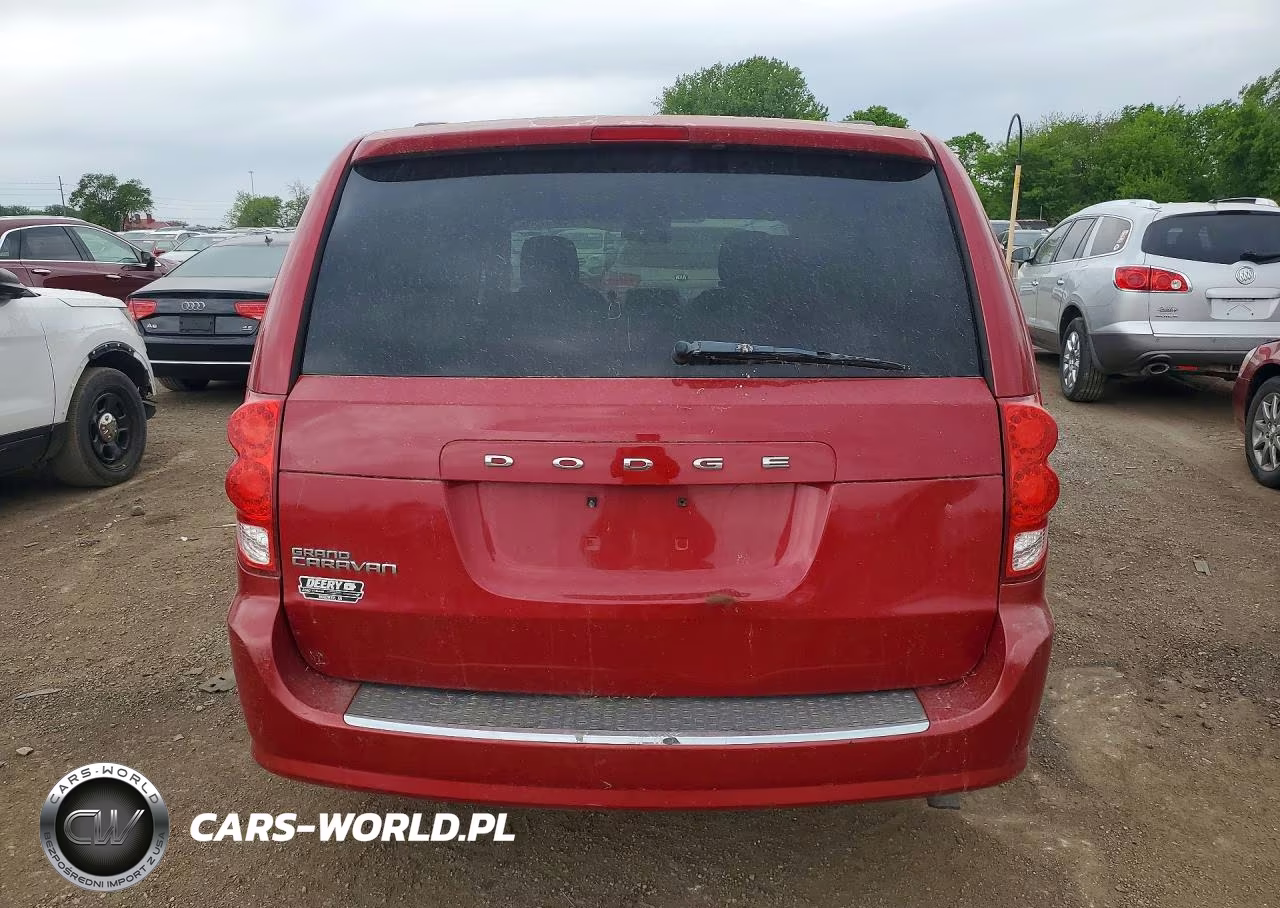 2012 Dodge Grand Caravan Sxt VIN:2C4RDGCG5CR236781 - 6