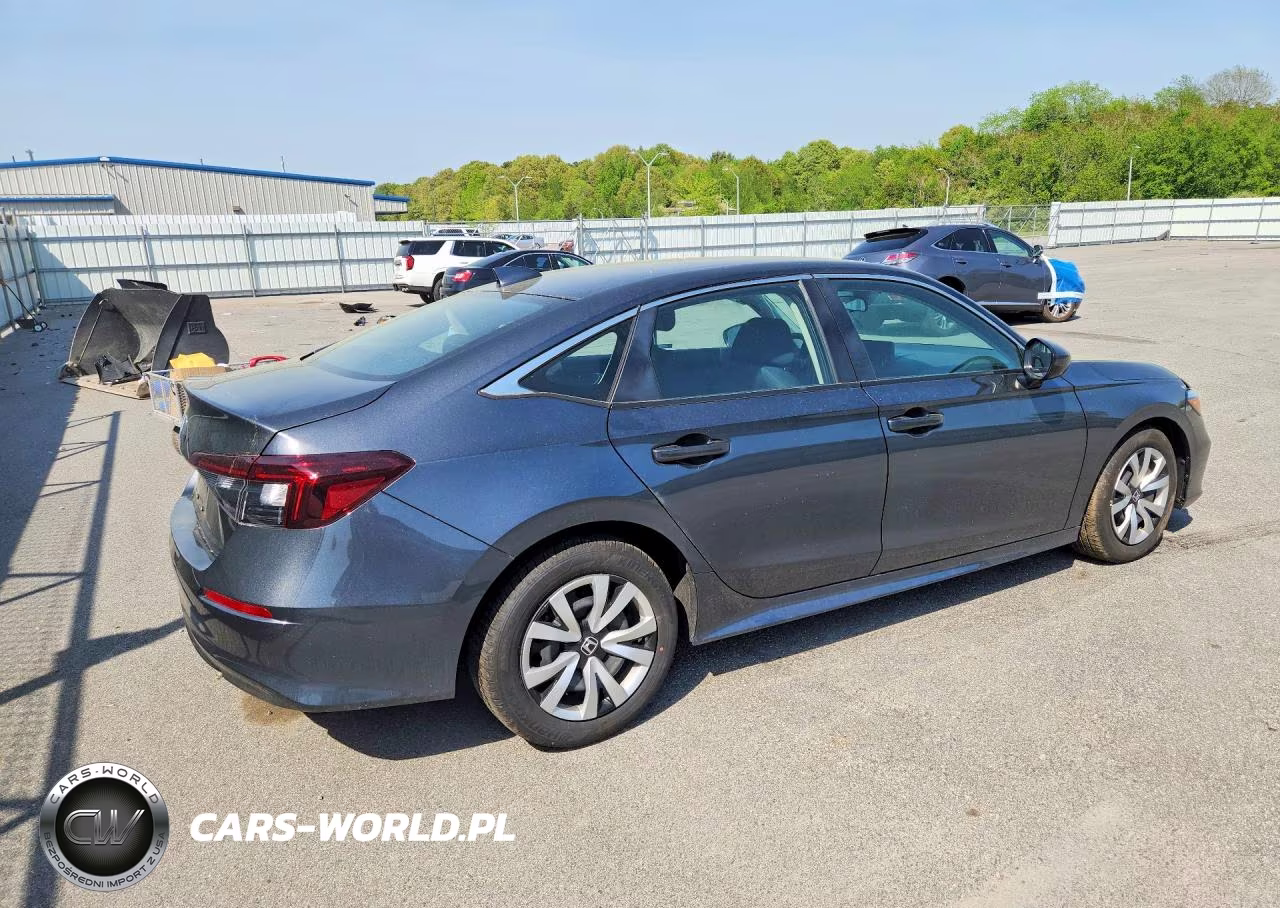 2026 Honda Civic Lx VIN:2HGFE2F24TH510983 - 3