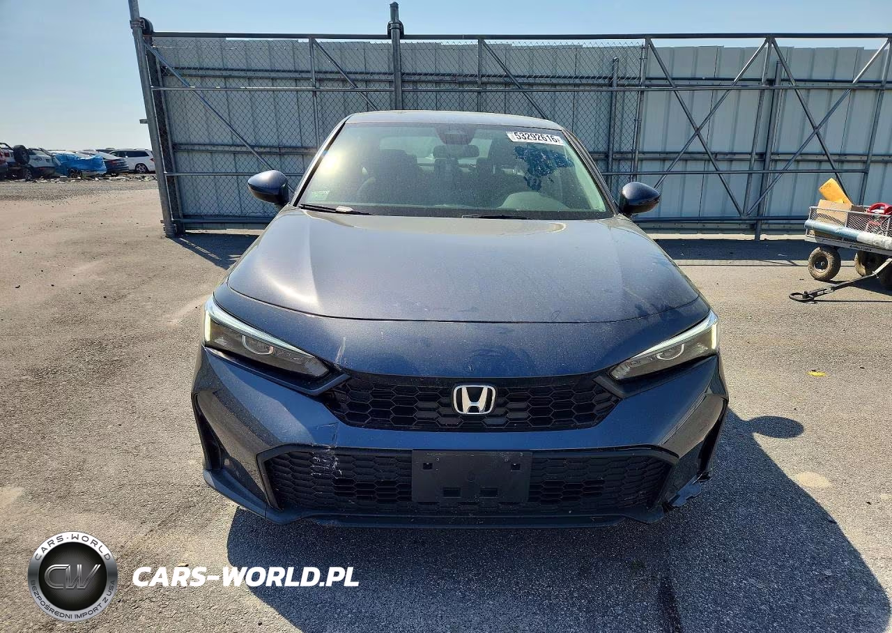 2026 Honda Civic Lx VIN:2HGFE2F24TH510983 - 5