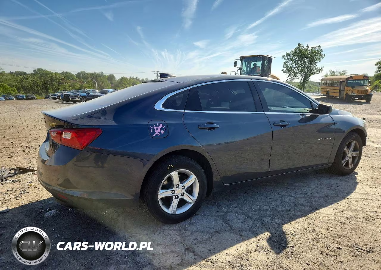 2019 Chevrolet Malibu Ls VIN:1G1ZB5ST0KF122484 - 3