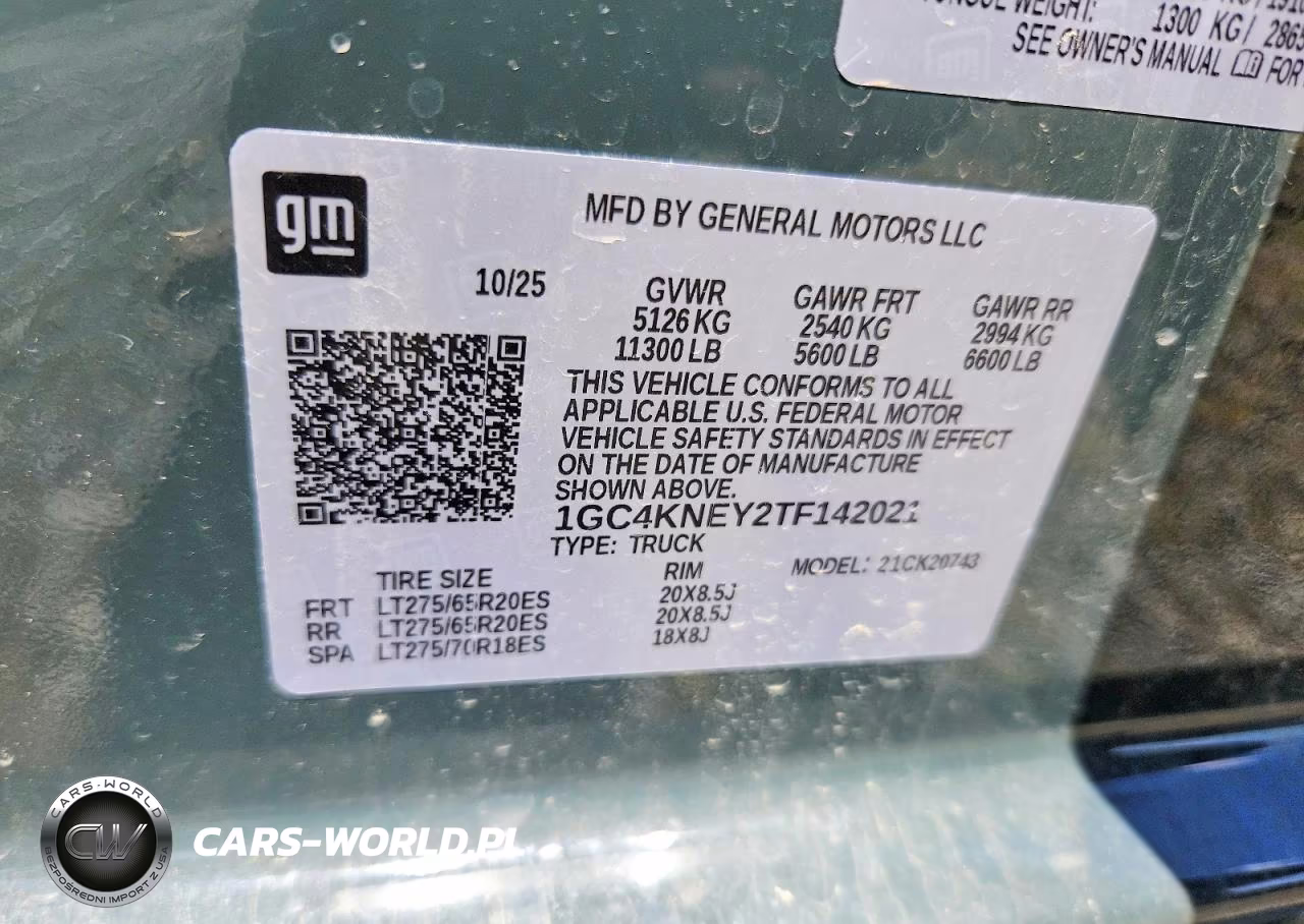 2026 Chevrolet Silverado K2500 Heavy Duty Lt VIN:1GC4KNEY2TF142021 - 12