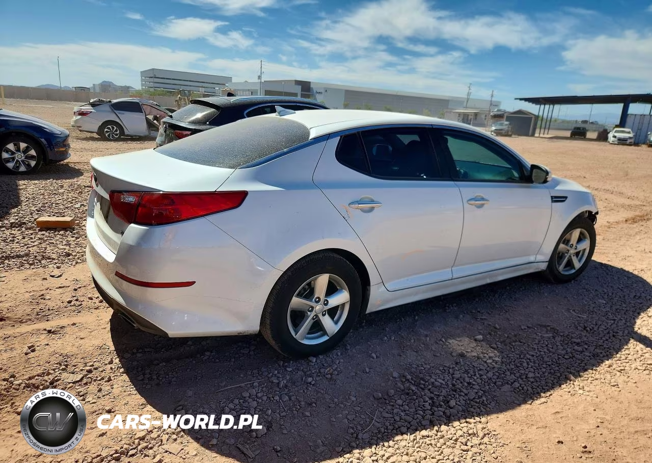 2014 Kia Optima Lx VIN:KNAGM4A73E5522148 - 3