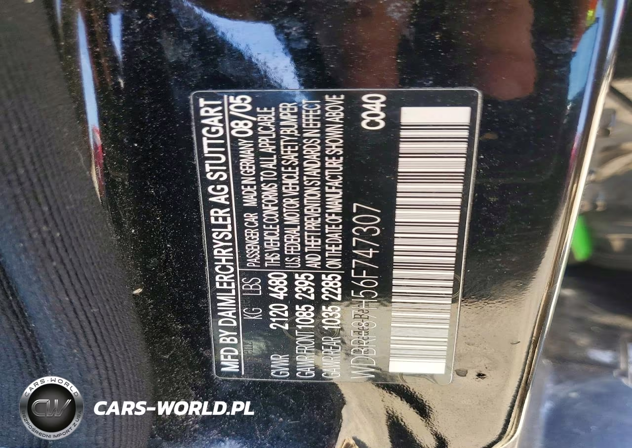 2006 Mercedes-Benz C 350 4Matic VIN:WDBRF87H56F747307 - 12