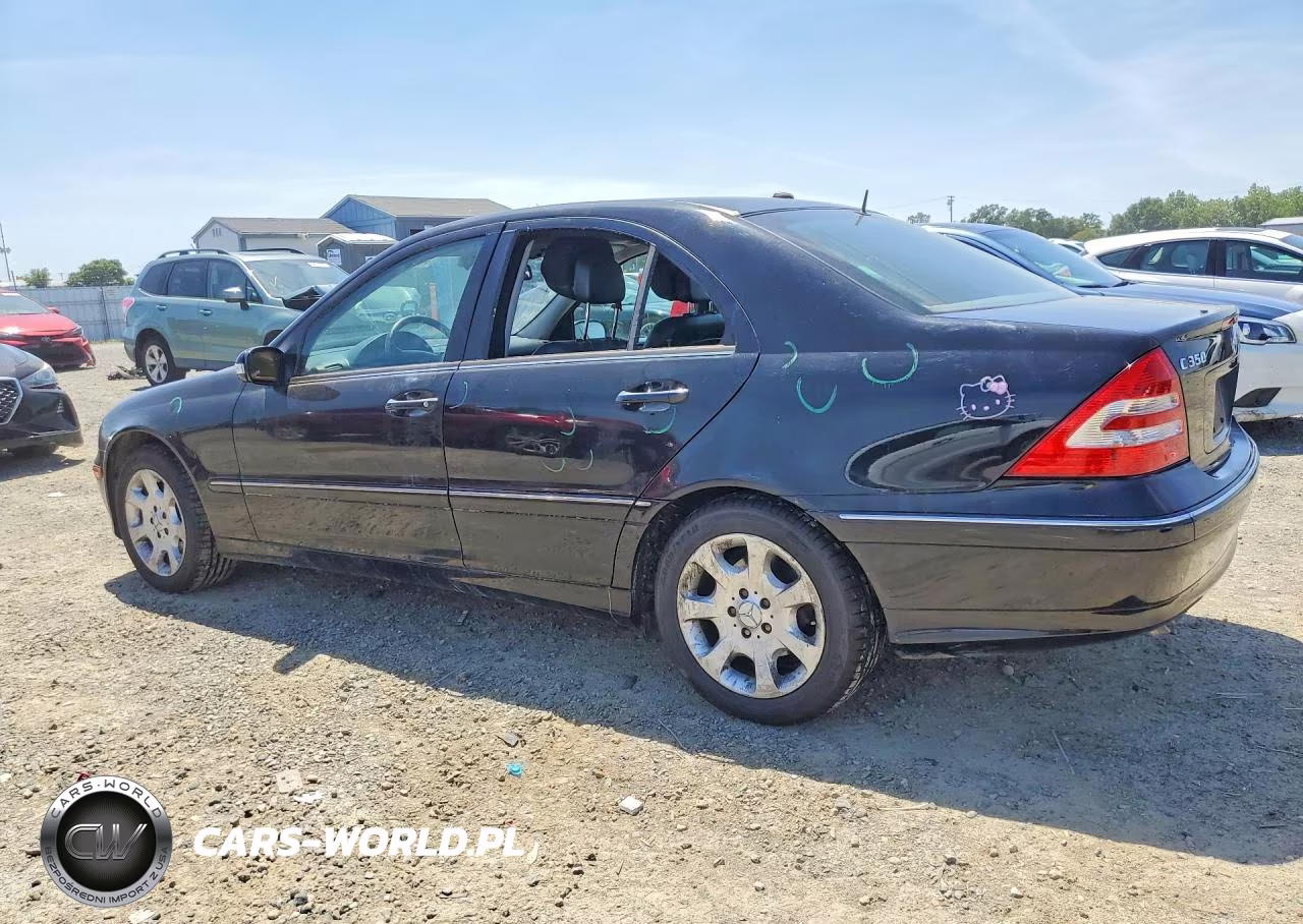 2006 Mercedes-Benz C 350 4Matic VIN:WDBRF87H56F747307 - 2