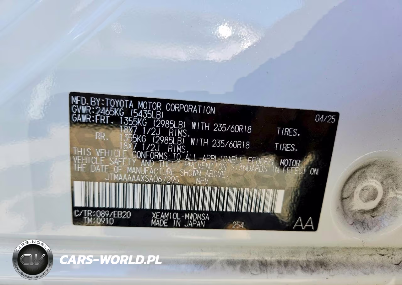2025 Toyota Bz4X Xle VIN:JTMAAAAAXSA067295 - 13