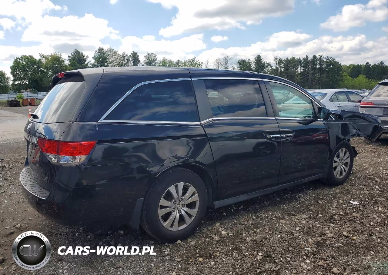 2015 Honda Odyssey Exl VIN:5FNRL5H68FB018986 - 3